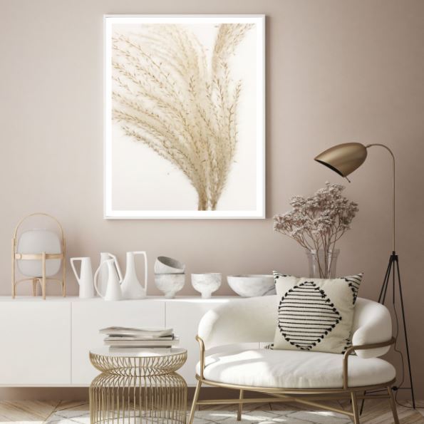 Dry Grass Closeup Photograph Home Decor Premium Quality Poster Print Choose Your Sizes