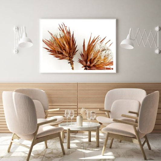 Dry Flower Closeup Photograph Home Decor Premium Quality Poster Print Choose Your Sizes