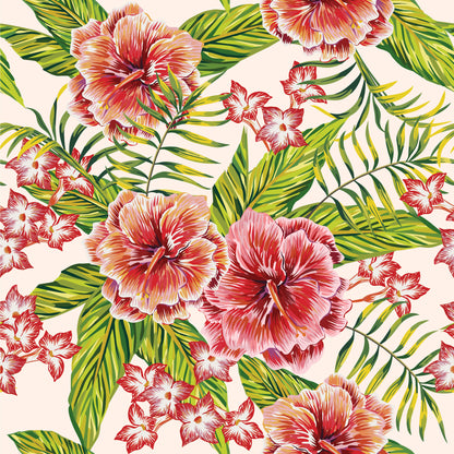 Square Canvas Floral Painting High Quality Print 100% Australian Made