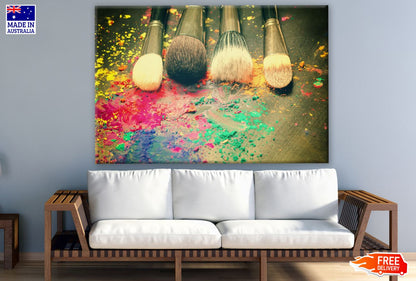 Makeup Brushes Closeup Photograph Print 100% Australian Made