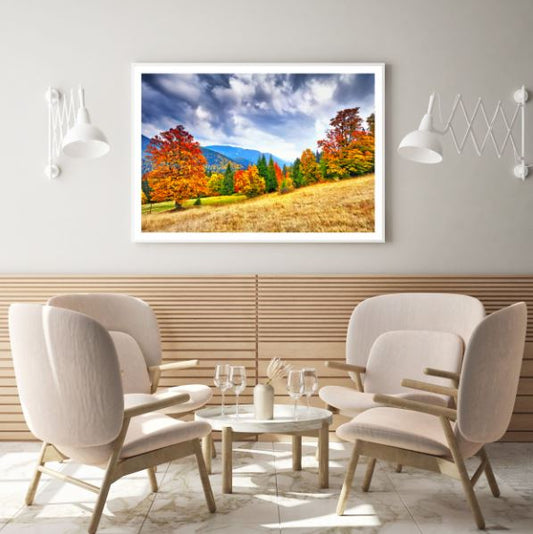 Autumn Tree Forest Photograph Home Decor Premium Quality Poster Print Choose Your Sizes