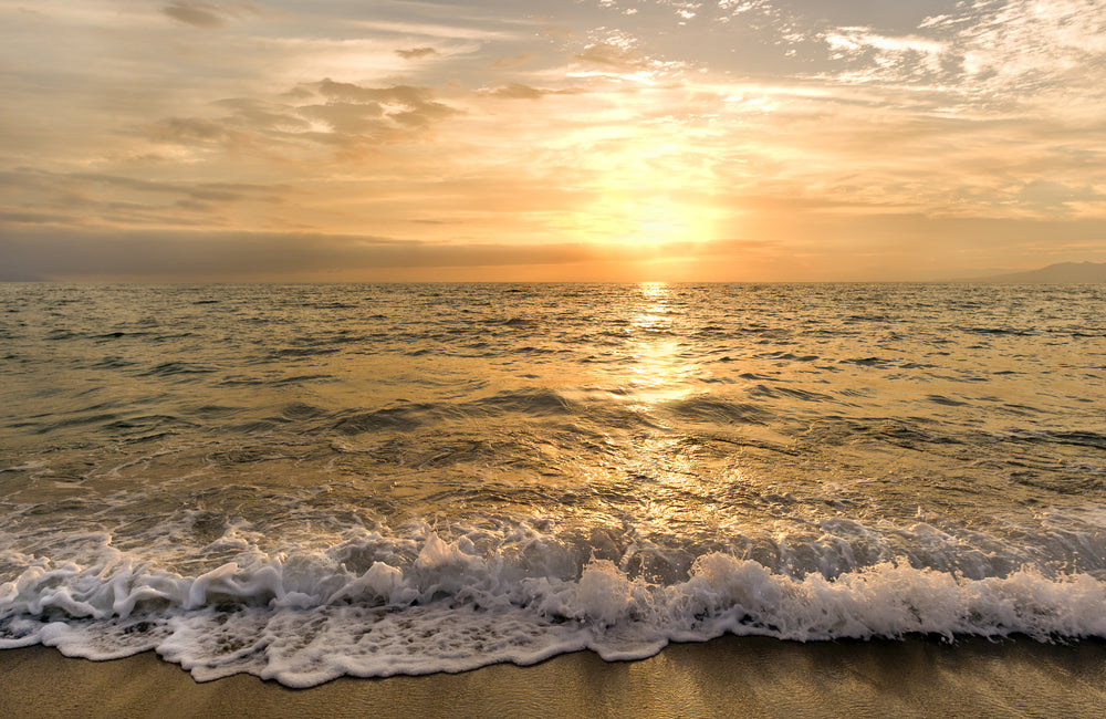 Stunning Beach Sunset Photograph Print 100% Australian Made