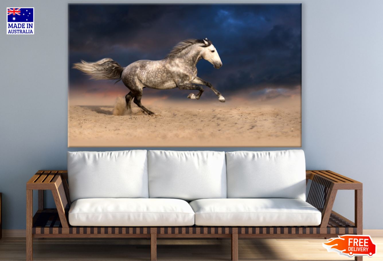 Running Horse Photograph Print 100% Australian Made