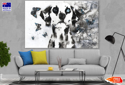 Dalmation Dog Watercolor Painting Print 100% Australian Made