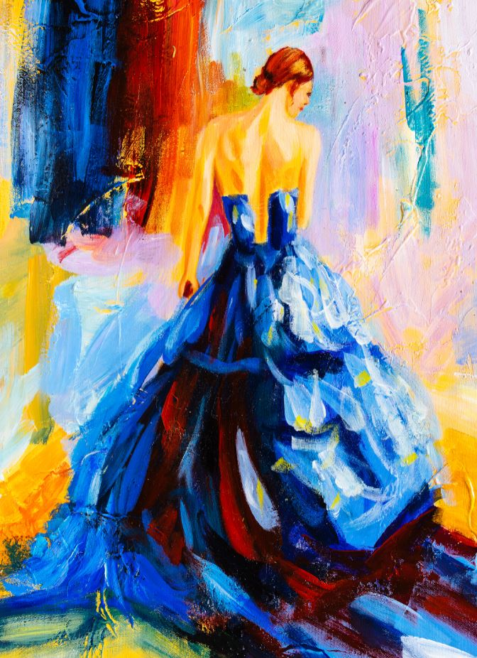 Oil Painting - Spanish Dancer Print 100% Australian Made