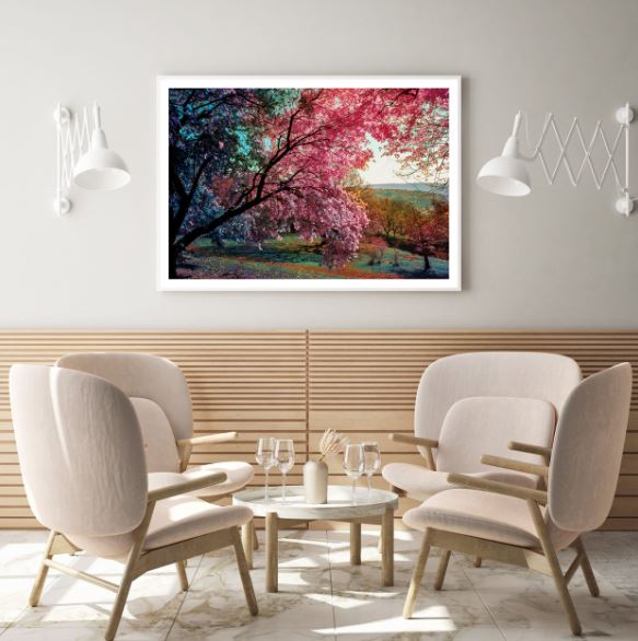 Blossom Tree Forest Photograph Home Decor Premium Quality Poster Print Choose Your Sizes