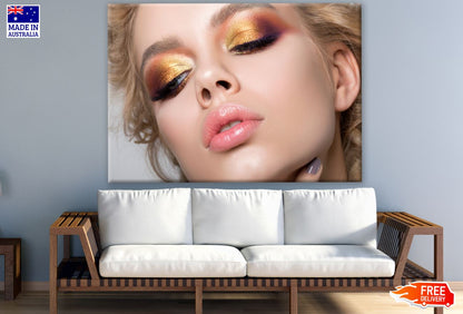 Girl with Makeup Face Photograph Print 100% Australian Made