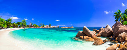 Stunning Beach View & Rocks Photograph Print 100% Australian Made