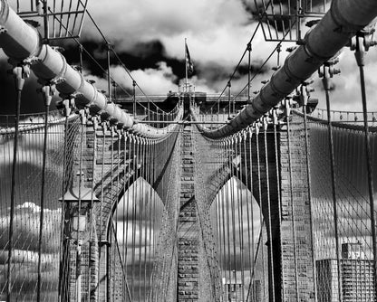 B&W Bridge Photograph Print 100% Australian Made