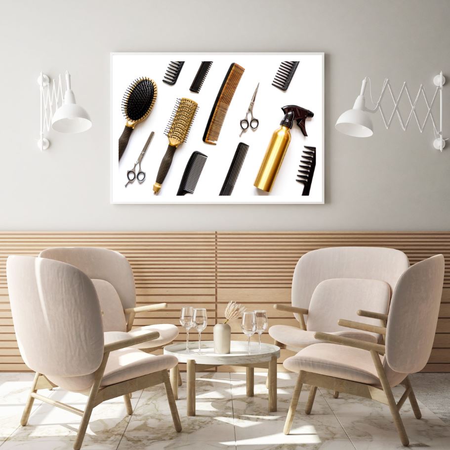 Salon Equipments Photograph Home Decor Premium Quality Poster Print Choose Your Sizes