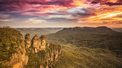 The Three Sisters - Blue Mountains Australia Photograph Print 100% Australian Made