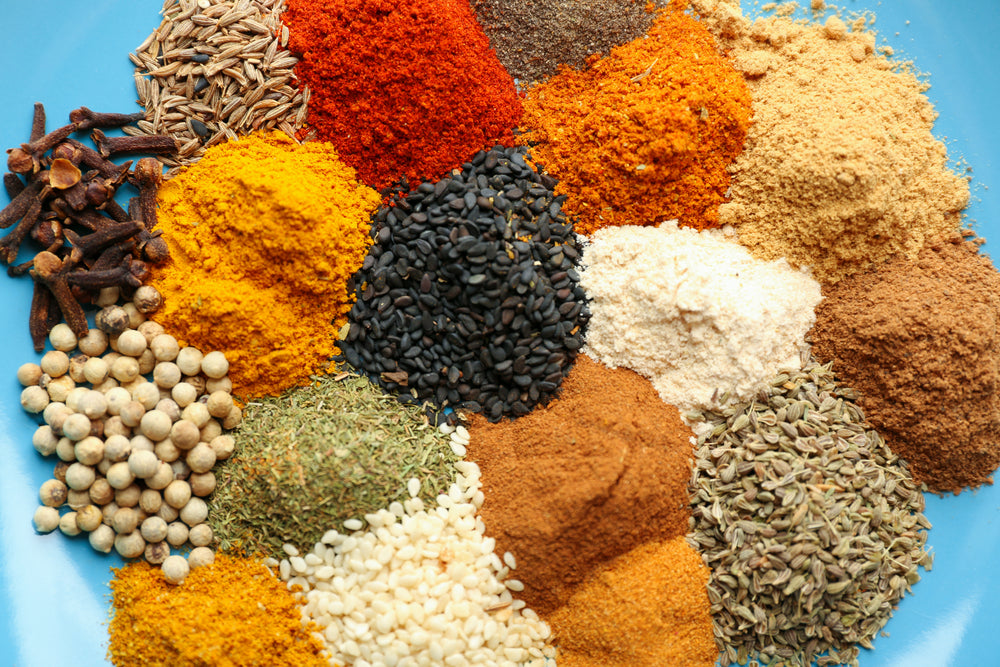 Colourful Healthy Spices Close up Photograph Print 100% Australian Made