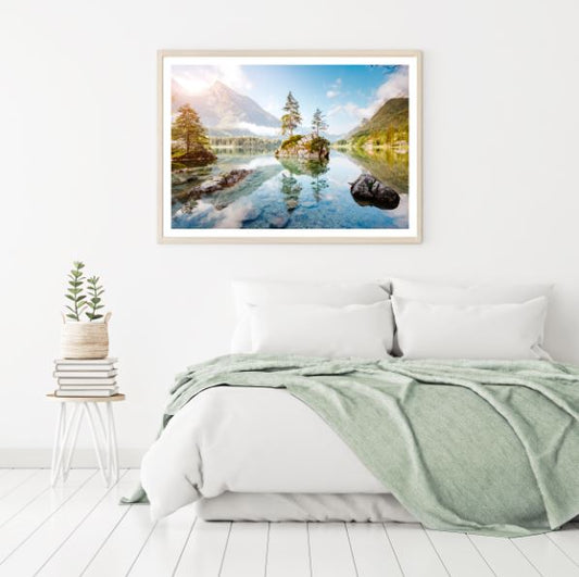 Lake & Forest Scenery Photograph Home Decor Premium Quality Poster Print Choose Your Sizes