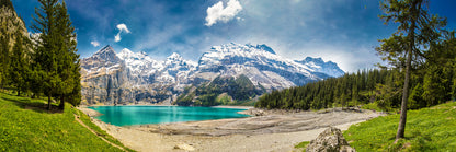 Lake , Mountains & Trees Landscape Photograph Print 100% Australian Made