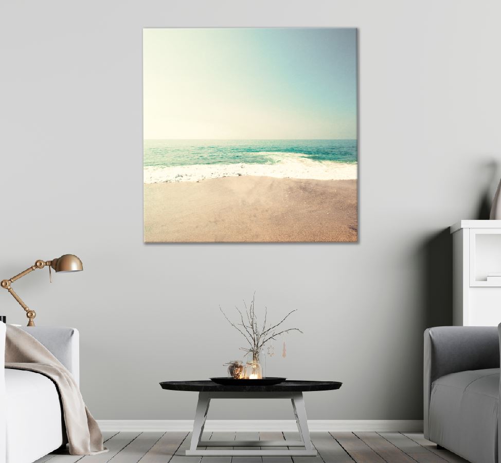 Square Canvas Sea Scenery View Photograph High Quality Print 100% Australian Made