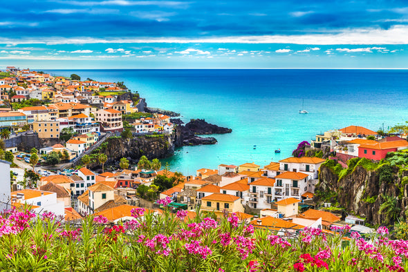 Panoramic view of Madeira island, Portugal Photograph Print 100% Australian Made
