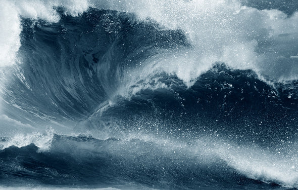 Wave Crashing Beach Photograph Print 100% Australian Made
