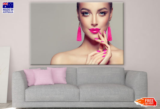 Girl with Makeup Face Photograph Print 100% Australian Made