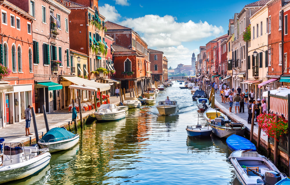 Murano Canal Italy Stunning View Print 100% Australian Made