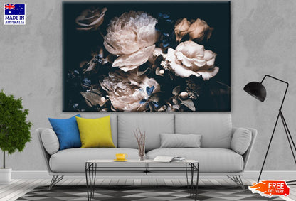 Pink Flower Bunch Closeup Photograph Print 100% Australian Made