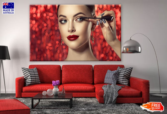 Girl with Makeup Face Photograph Print 100% Australian Made