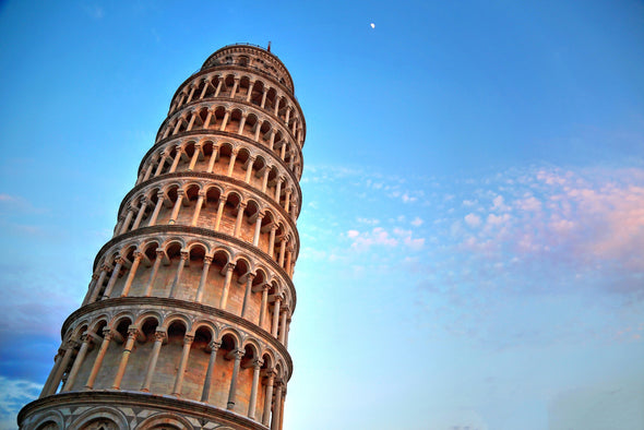 Leaning Tower of Pisa in Italy Photography Print 100% Australian Made