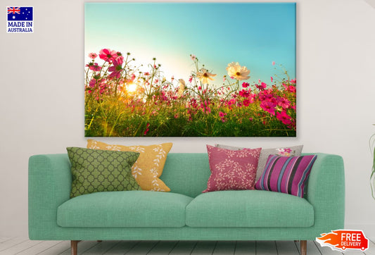 Floral Field Photograph Print 100% Australian Made