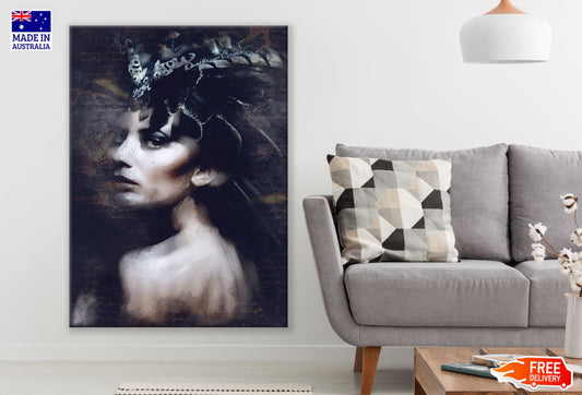 Girl Portrait Photograph View Print 100% Australian Made